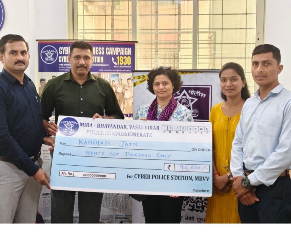 Cyber Police MBVV Cracks Online Shopping Scam, Recovers ₹1.4 Lakh Cyber Police MBVV Cracks Online Shopping Scam, Recovers ₹1.4 Lakh